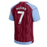 Camisa de Futebol Aston Villa John McGinn #7 Equipamento Principal 2023-24 Manga Curta